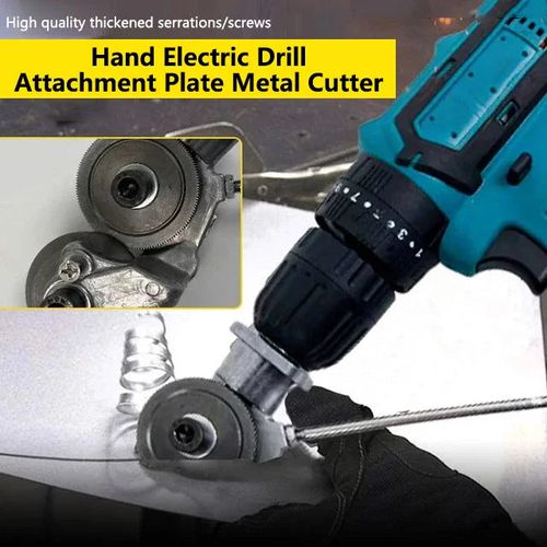 New Hand Electric Drill Attachment Plate Metal Cutter Delivered by Ninjavan