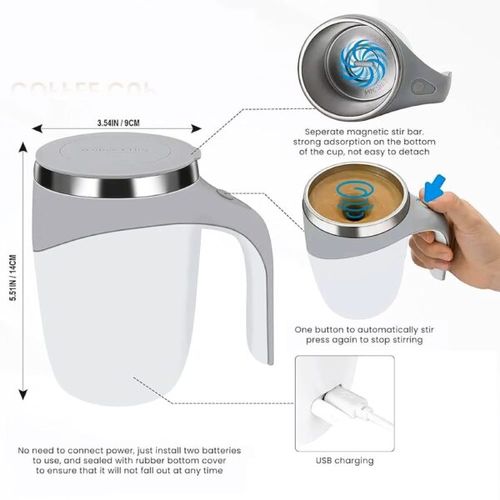 Multi-functional Self Stirring Mug