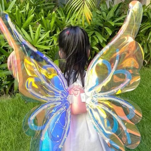 Electric Butterfly Elf Wings with Glowing Lights