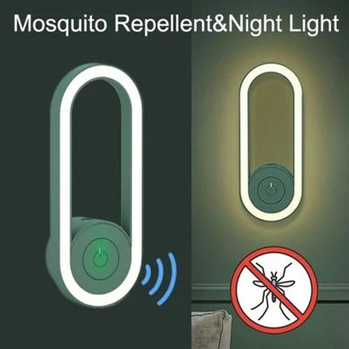 Ultrasonic Mosquito Repellent with LED Light |ANTIMOSI