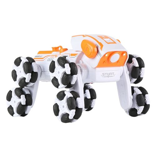 Electric intelligent 8 wheels robot dog