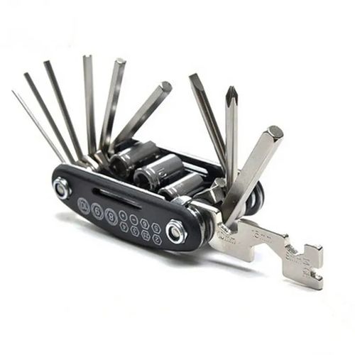 Hot selling 16 in 1 multifunction MTB road bike cycling repair tool sets portable fixing tool bicycle tool