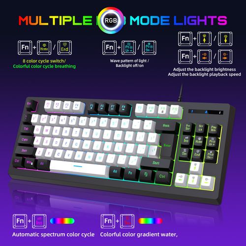 61 Keys Mini Mechanical Gaming Keyboard