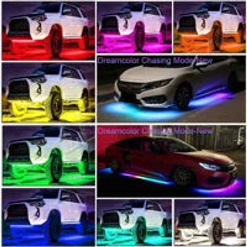 🔥49% OFF🔥 2023 Car Chassis Flexible RGB Waterproof LED Strip Lights (4PCS)