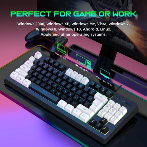 61 Keys Mini Mechanical Gaming Keyboard