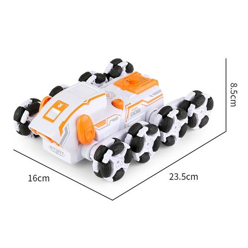 Electric intelligent 8 wheels robot dog