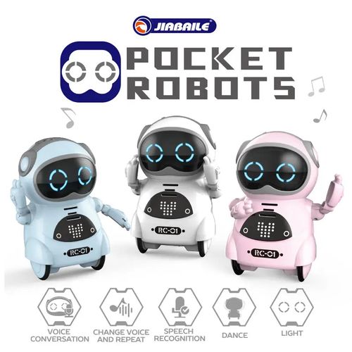 Interactive Mini RC Robot Toy for Kids - Talking, Singing, Dancing, and Storytelling