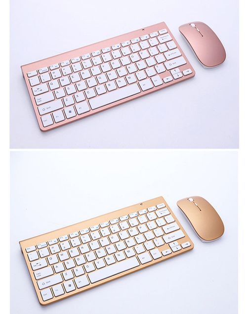 108S 2.4G Wireless Keyboard and Mouse Protable Mini Keyboard Mouse Combo Set For Notebook Laptop Mac Desktop PC Computer Smart TV PS4