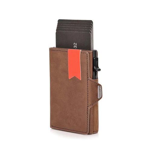 RFID Wallet Card Holder Pocket Genuine Leather Men Wallet