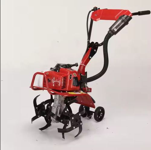 Powerful Multi-functional Mini Rotary Tiller Walk Behind Tiller Garden Cultivator