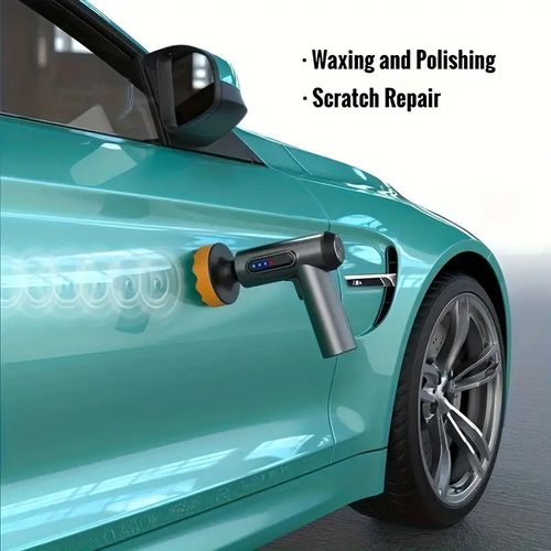 Cordless Car Polisher 2000rpm Wireless Car Polishing Machine Electric Polishing Wax Tool 4000mAh Auto Polish Waxing Machine Suitable For Car Detailing