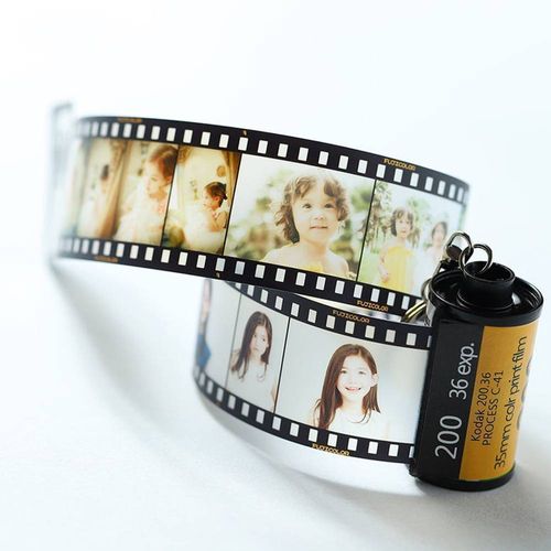 Custom Camera Film Roll Keychain1