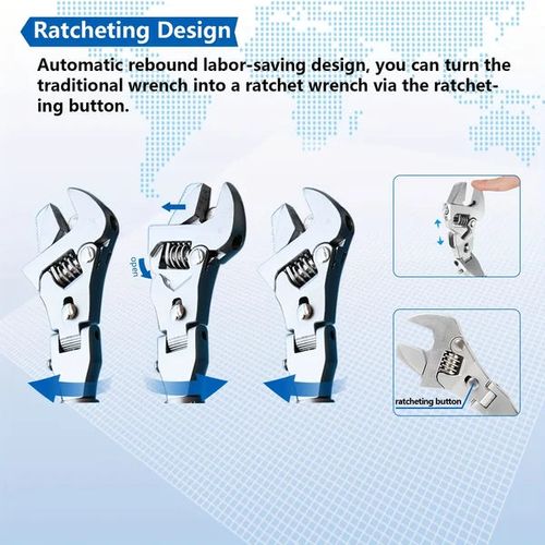 Multifunctional Retractable Wrench