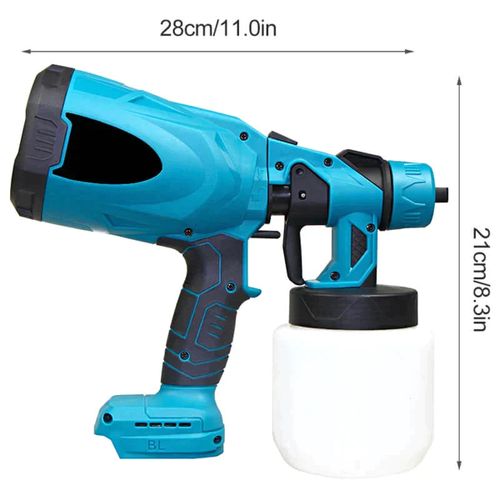 High Pressure Cordless Paint Sprayer with 2 Batteries