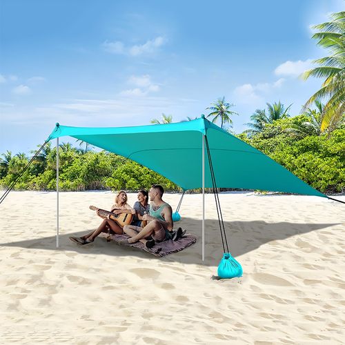 Tents Beach Tent with Sand Anchor Portable Canopy Sunshade