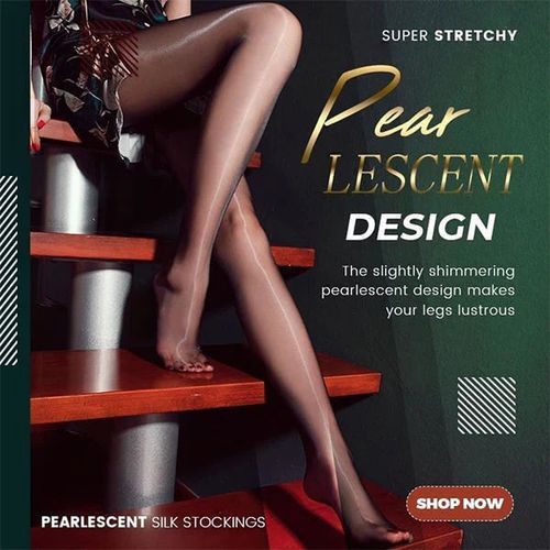 🎁 Pearl silk stockings tights