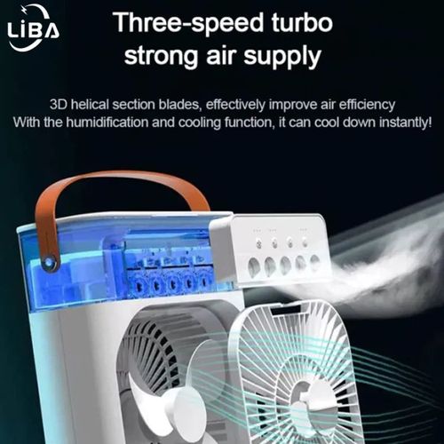 LED Light Mist Cooling Purifier Desktop Humidifier