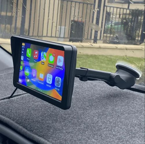 7 inches Touchscreen Car Display with Free Rear View Camera(2025 Edition)