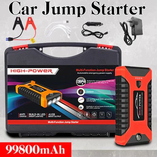 Electric Jump Starter & Power Bank & Tyre Inflator