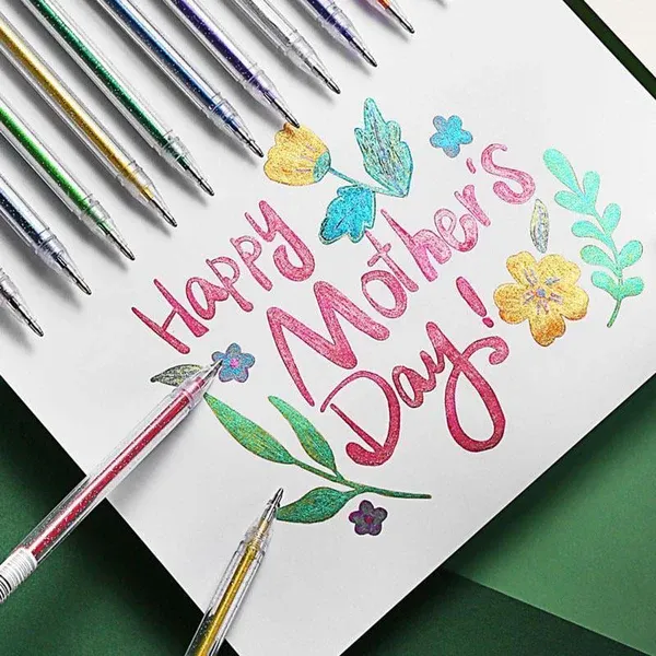 🔥🌲 Early Christmas Sale 🎁 Glitter Gel Pen Set