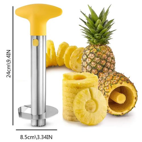 1pc Stainless Steel Pineapple Core Extractor