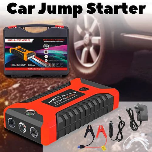 Electric Jump Starter & Power Bank & Tyre Inflator