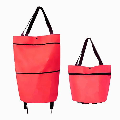 Foldable Shopping Trolley Tote Bag