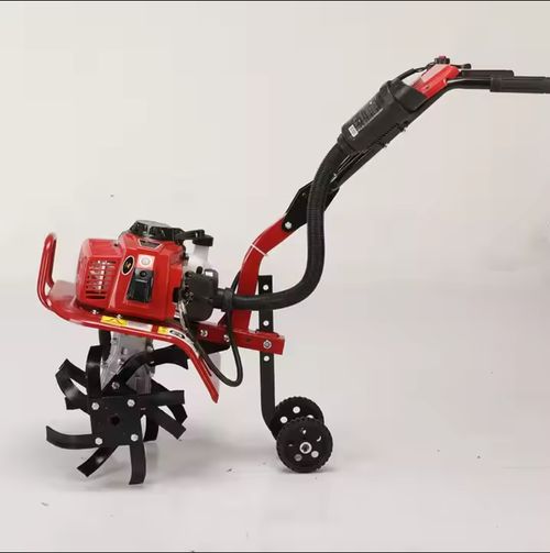 Powerful Multi-functional Mini Rotary Tiller Walk Behind Tiller Garden Cultivator