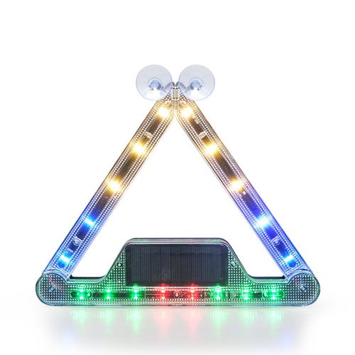 N22 Solar Wireless Foldable LED Emergency Vehicle Lighting Light Bars Triangle