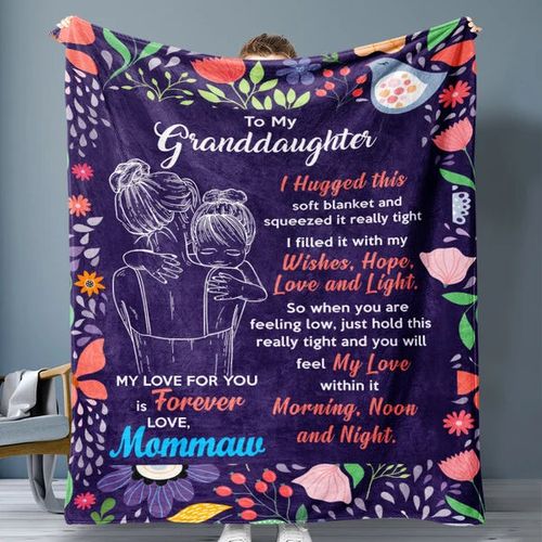 🎁Granddaughter's Gift-Sweet Words Blanket