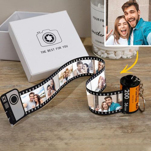 Custom Camera Film Roll Keychain1