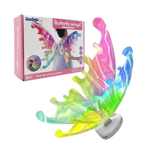 Electric Butterfly Elf Wings with Glowing Lights