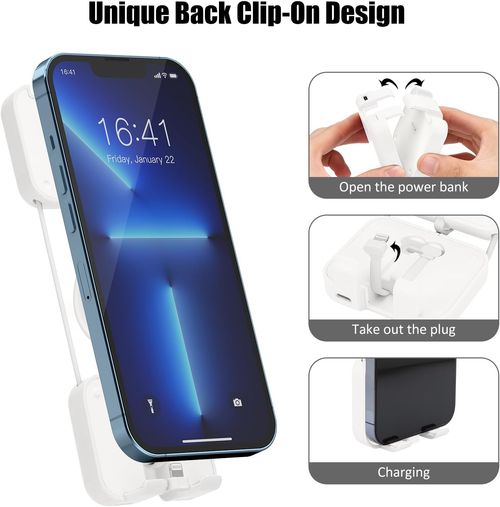 ⚡Portable Wireless Charging Treasure Mobile Phone Holder