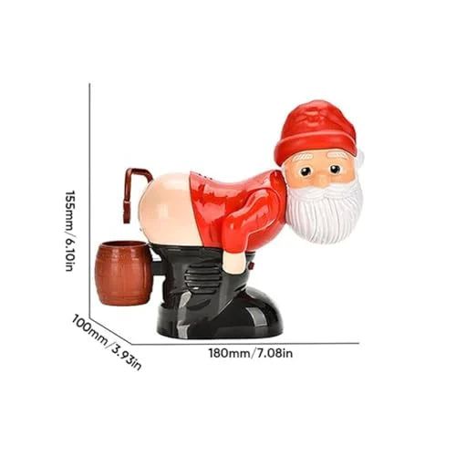 Funny Santa Bubble Blowing Machine