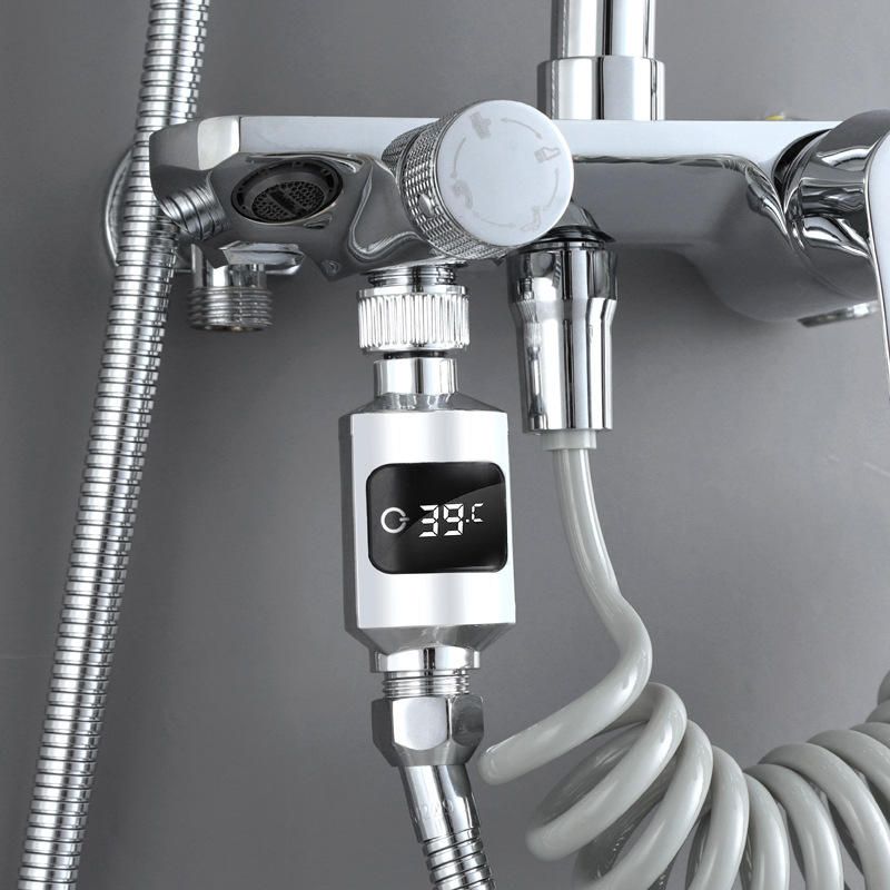 New Digital Safe Shower Temperature Monitor