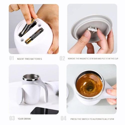 Multi-functional Self Stirring Mug