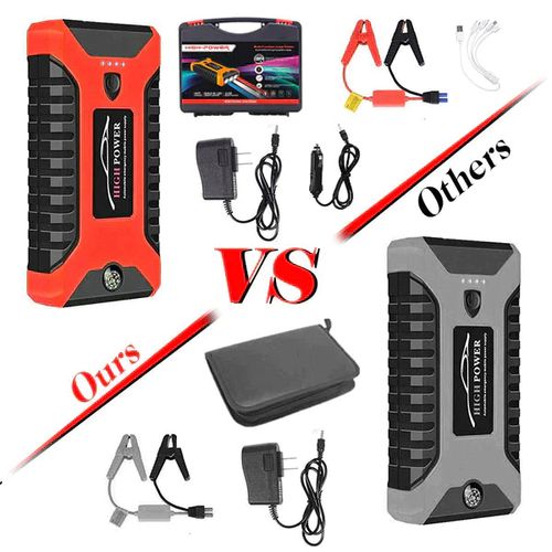 Electric Jump Starter & Power Bank & Tyre Inflator