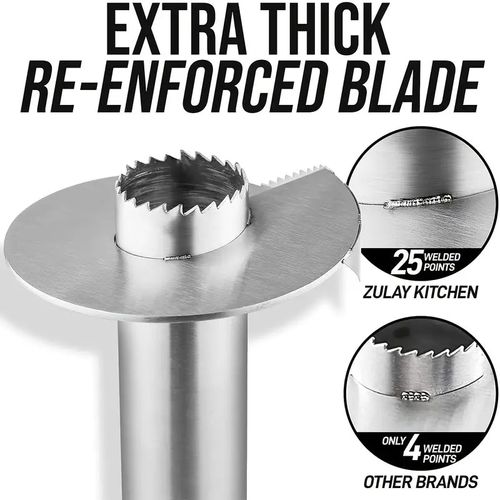 1pc Stainless Steel Pineapple Core Extractor