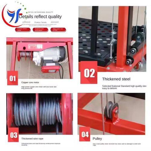 Goods Elevator Man Lifting Automatic Lift Hydraulic Scaffolding Self Propelled Warehouse Lift