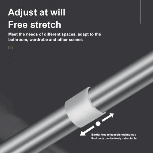 Drill-Free Adjustable Rod