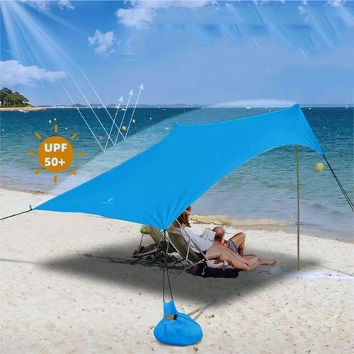 Tents Beach Tent with Sand Anchor Portable Canopy Sunshade