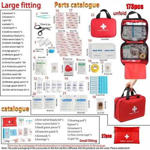 Multi-purpose Small/Large First Aid Kit