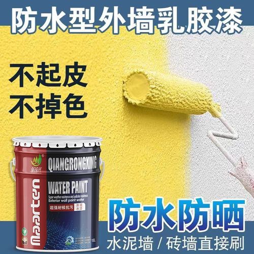 Anti Mold ultra White Acrylic Interior and Exterior Wall Paint（20kg It can paint 760 square feet）