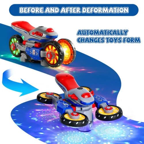 Deformation Motorcycle With Light And Music