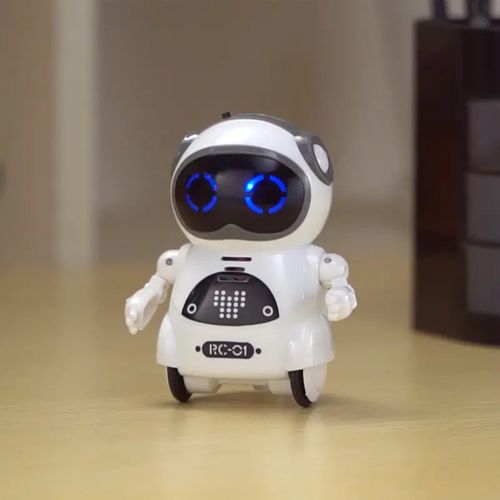 Interactive Mini RC Robot Toy for Kids - Talking, Singing, Dancing, and Storytelling