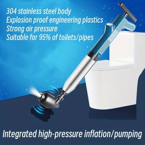 High-pressure Power 304 Stainless Steel Toilet Dredging Device