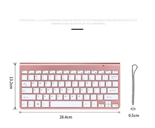 108S 2.4G Wireless Keyboard and Mouse Protable Mini Keyboard Mouse Combo Set For Notebook Laptop Mac Desktop PC Computer Smart TV PS4