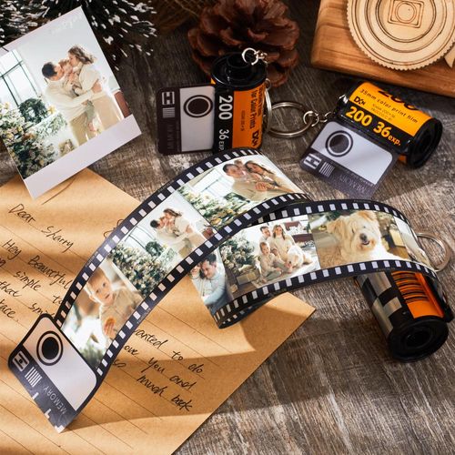 Custom Camera Film Roll Keychain1