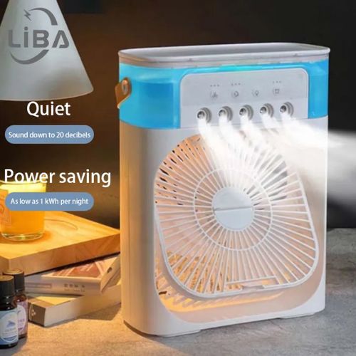 LED Light Mist Cooling Purifier Desktop Humidifier