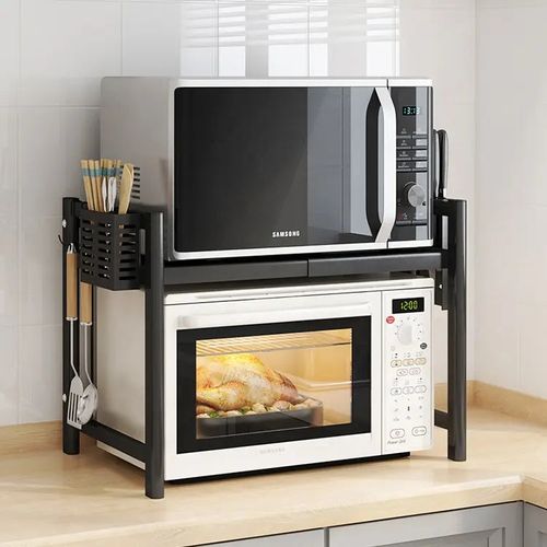 Extendable Microwave Storage Rack